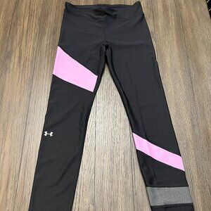 Under Armour UA Black Compression Leggings Sz S